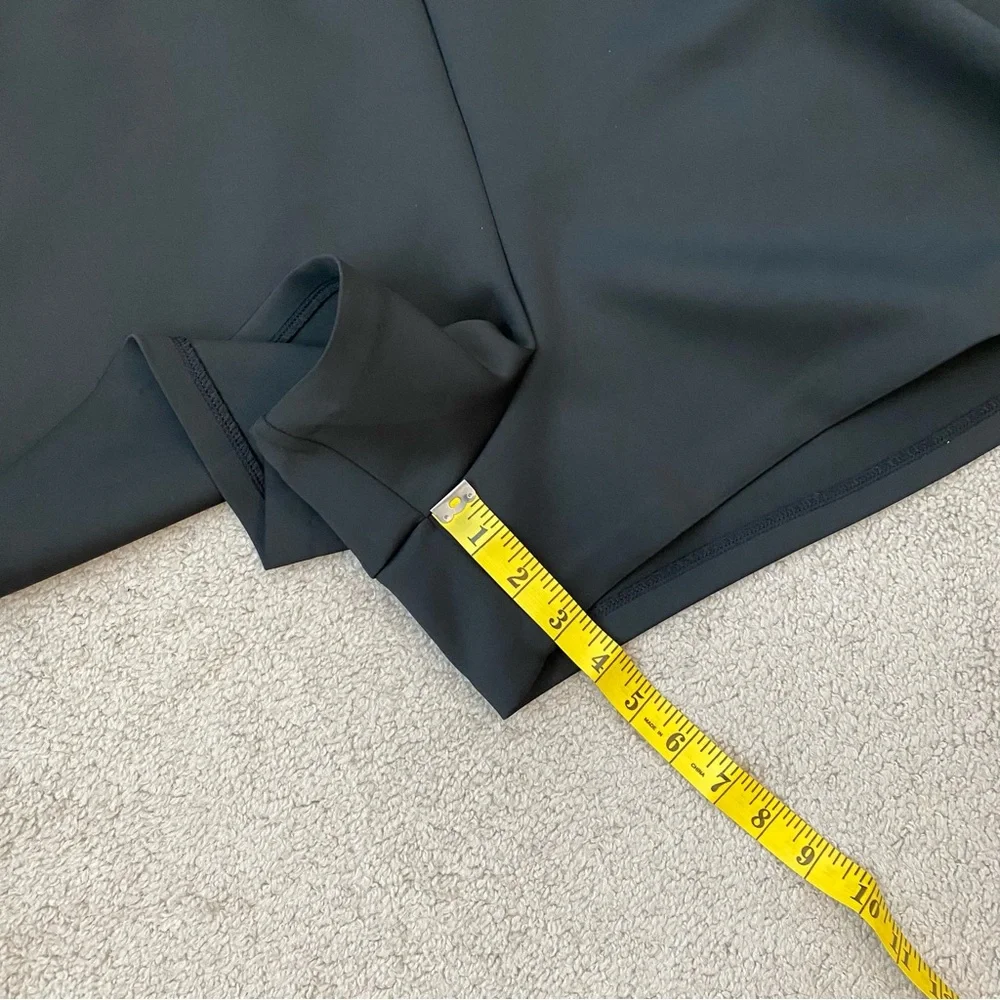 Good American Scuba Drawstring Shorts Black 8 equals‎ 5X